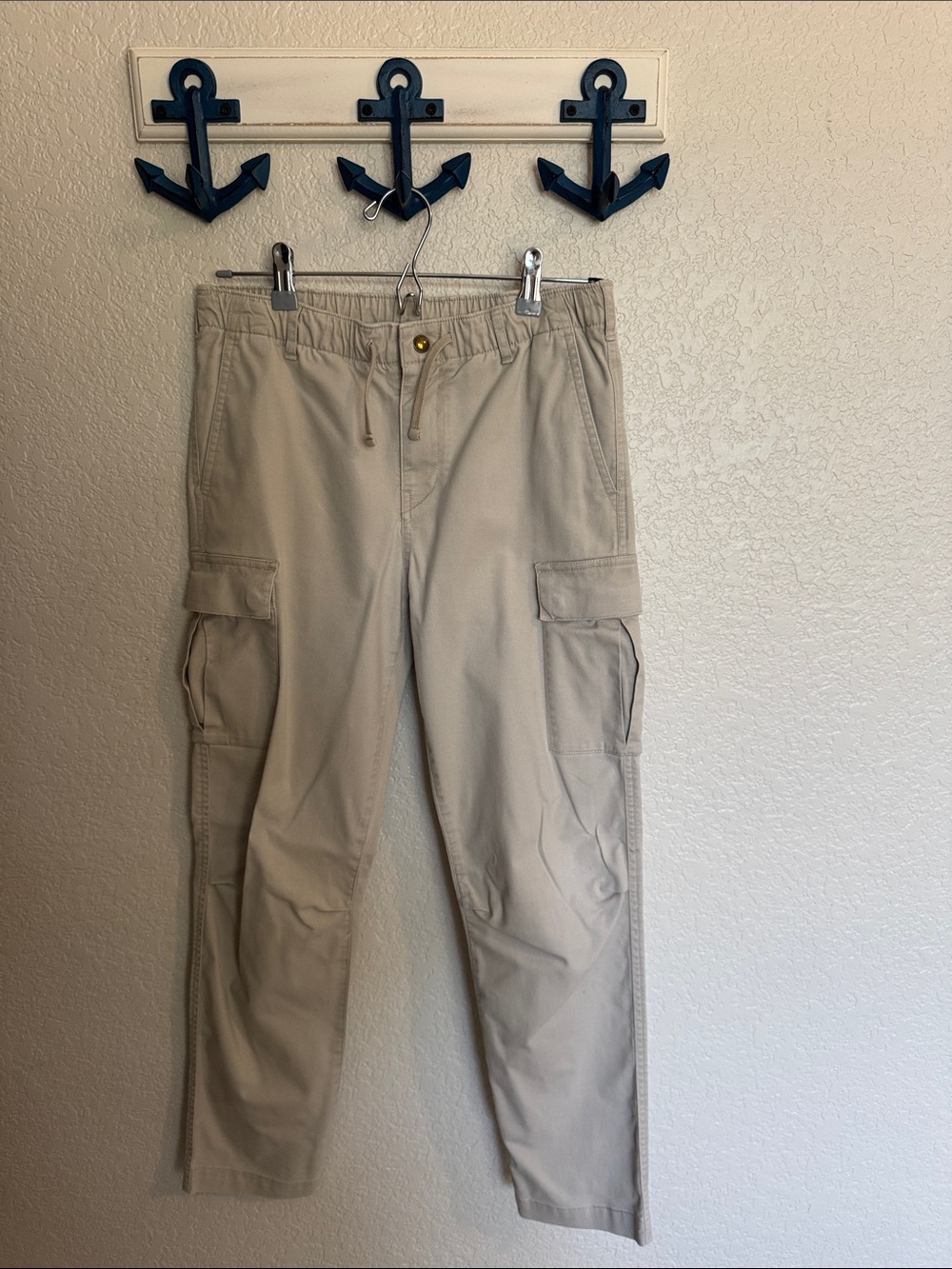 Polo by Ralph Lauren Light Beige Drawstring Chino Pants